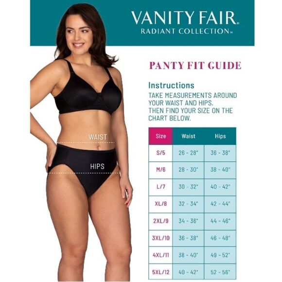 Women's Undershapers Hi-Cut Brief Underwear Panties 3-Pack Size 5X/12 - Picture 8 of 8